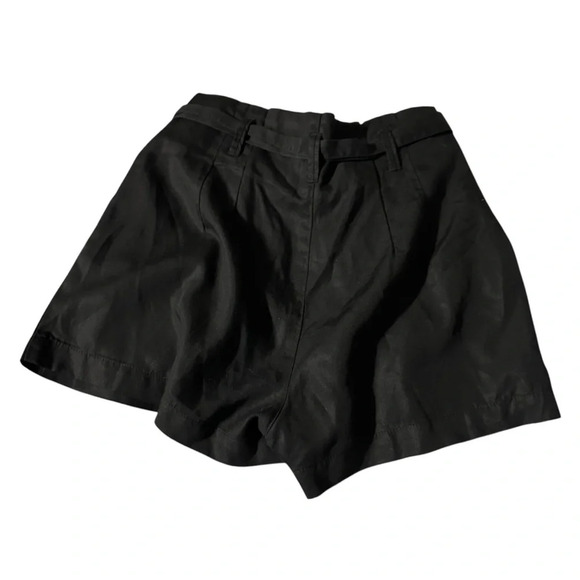 Abercrombie & Fitch women's size small paper bag black shorts - Picture 2 of 4